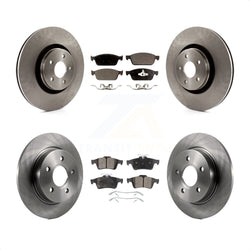 Front Rear Disc Brake Rotors And Ceramic Pads Kit For Ford Focus ST K8T-100983