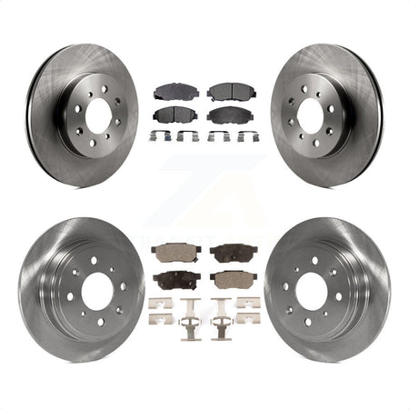 Front Rear Disc Brake Rotors And Ceramic Pads Kit For Honda Civic Acura EL K8T-101076 by Transit Auto