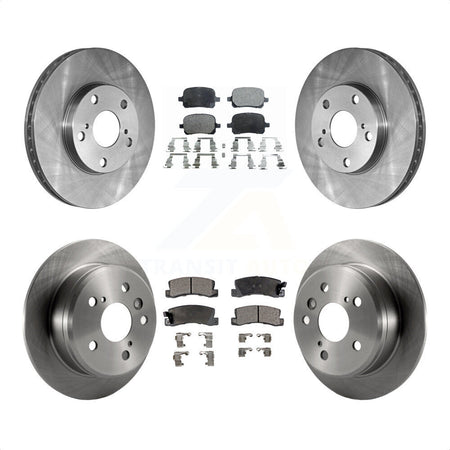 Front Rear Disc Brake Rotors And Ceramic Pads Kit For Toyota Camry Lexus ES300 Solara K8T-101090 by Transit Auto