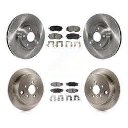 Front Rear Disc Brake Rotors And Ceramic Pads Kit For 2011 Subaru Impreza Outback Sport 2.5i Premium K8T-101121