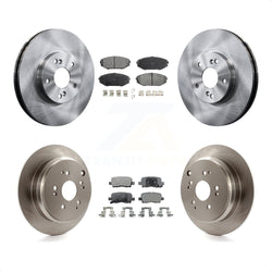 Front Rear Disc Brake Rotors And Ceramic Pads Kit For 2002-2004 Honda Odyssey K8T-101159