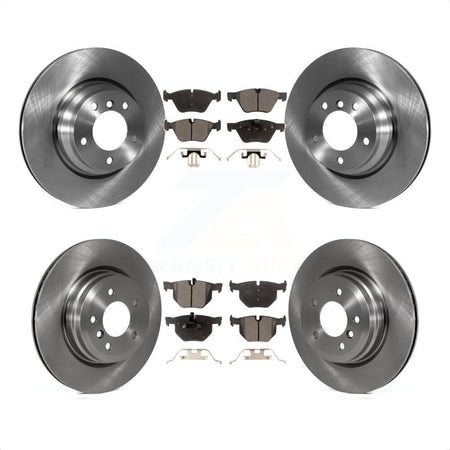 Front Rear Disc Brake Rotors And Ceramic Pads Kit For 2006-2006 BMW 330i 330xi K8T-101384 by Transit Auto