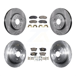 Front Rear Disc Brake Rotors And Ceramic Pads Kit For Honda CR-V Acura RDX K8T-101394