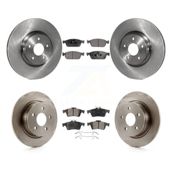 Front Rear Disc Brake Rotors And Ceramic Pads Kit For Ford Escape Connect K8T-101412