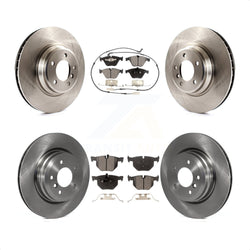 Front Rear Disc Brake Rotors And Ceramic Pads Kit For BMW 335i xDrive X1 335d 335xi 335is K8T-101461