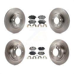 Front Rear Disc Brake Rotors And Ceramic Pads Kit For Mini Cooper Countryman Paceman K8T-101555