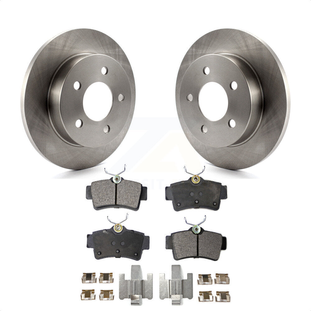 Rear Disc Brake Rotors And Ceramic Pads Kit For Ford Mustang K8T-101697 by Transit Auto