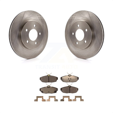 Rear Disc Brake Rotors And Ceramic Pads Kit For Ford Mustang K8T-101727 by Transit Auto