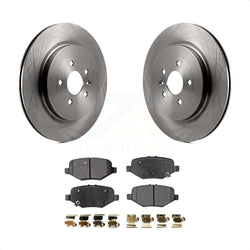 Rear Disc Brake Rotors And Ceramic Pads Kit For Ford Explorer Taurus Flex Police Interceptor Sedan Lincoln MKT MKS Special Service K8T-101751