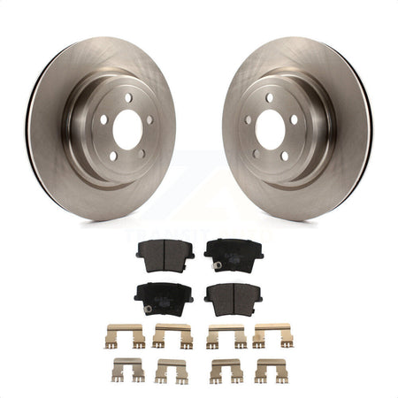 Rear Disc Brake Rotors And Ceramic Pads Kit For Dodge Charger Magnum K8T-101783 by Transit Auto