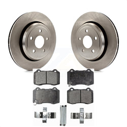 Rear Disc Brake Rotors And Ceramic Pads Kit For Jeep Grand Cherokee Dodge Durango K8T-101800