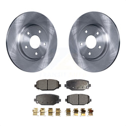 Rear Disc Brake Rotors And Ceramic Pads Kit For Dodge Grand Caravan Journey Chrysler Town & Country Ram C/V Volkswagen Routan K8T-101801