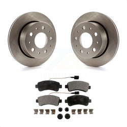 Rear Disc Brake Rotors And Ceramic Pads Kit For Ram ProMaster 1500 2500 3500 K8T-101805
