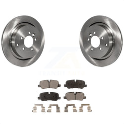 Rear Disc Brake Rotors And Ceramic Pads Kit For Land Rover Range Sport LR4 LR3 K8T-101928
