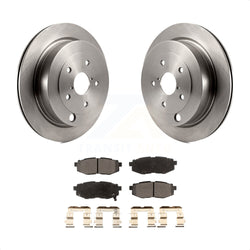 Rear Disc Brake Rotors And Ceramic Pads Kit For Subaru Tribeca B9 K8T-101937
