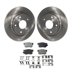 Rear Disc Brake Rotors And Ceramic Pads Kit For Honda Civic Acura ILX CSX K8T-101943