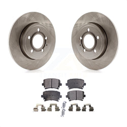 Rear Disc Brake Rotors And Ceramic Pads Kit For Audi A4 Quattro K8T-101960