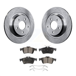 Rear Disc Brake Rotors And Ceramic Pads Kit For Mazda 5 K8T-101961