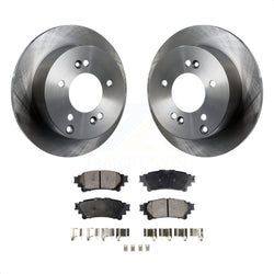 Rear Disc Brake Rotors And Ceramic Pads Kit For Lexus IS250 K8T-101970