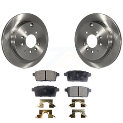 Rear Disc Brake Rotors And Ceramic Pads Kit For Ford Edge Mazda CX-7 Lincoln MKX K8T-101979