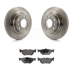 Rear Disc Brake Rotors And Ceramic Pads Kit For 2008-2013 BMW 128i K8T-102017