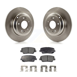 Rear Disc Brake Rotors And Ceramic Pads Kit For Hyundai Genesis Coupe K8T-102033
