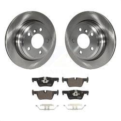 Rear Disc Brake Rotors And Ceramic Pads Kit For BMW 328i xDrive 320i 330i 428i 430i Gran Coupe GT 328d K8T-102093
