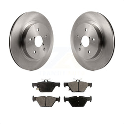 Rear Disc Brake Rotors And Ceramic Pads Kit For Subaru Outback Legacy WRX K8T-102099