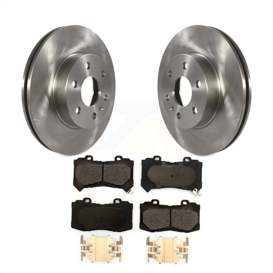 Front Disc Brake Rotors And Ceramic Pads Kit For 2015-2020 Chevrolet Colorado GMC Canyon K8T-102844 by Transit Auto