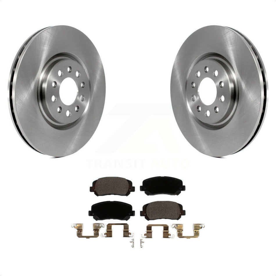 Front Disc Brake Rotors And Ceramic Pads Kit For Jeep Cherokee Chrysler 200 K8T-102848 by Transit Auto