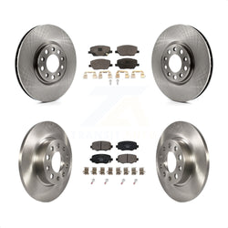 Front Rear Disc Brake Rotors And Ceramic Pads Kit For Jeep Renegade Fiat 500X K8T-102859