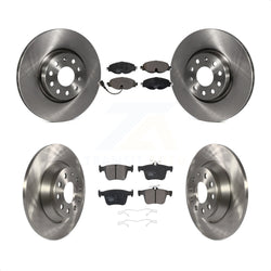 Front Rear Disc Brake Rotors And Ceramic Pads Kit For Audi TT Quattro K8T-102872