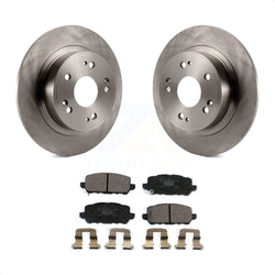Rear Disc Brake Rotors And Ceramic Pads Kit For 2016-2022 Honda HR-V K8T-102980