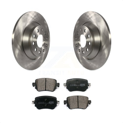 Rear Disc Brake Rotors And Ceramic Pads Kit For 2016-2018 Audi Q3 Quattro K8T-102994