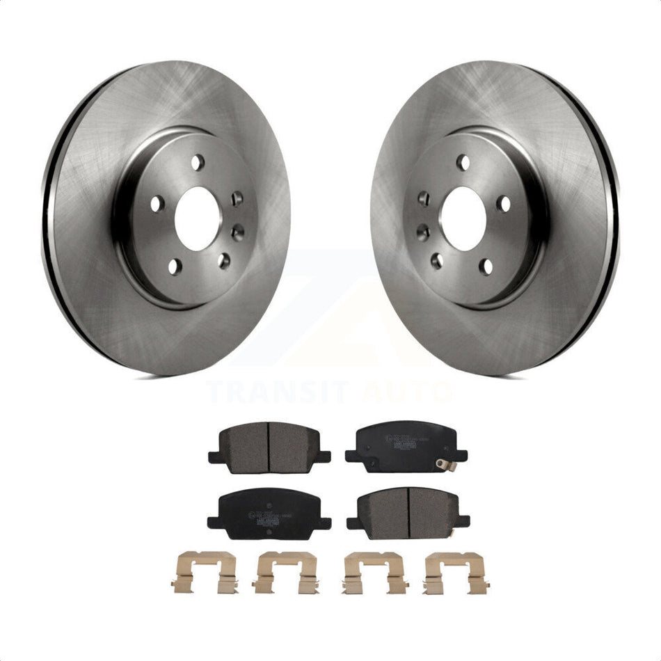 Front Disc Brake Rotors And Ceramic Pads Kit For Chevrolet Trax Buick Encore K8T-103013 by Transit Auto