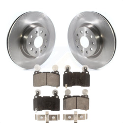 Front Disc Brake Rotors And Ceramic Pads Kit For Cadillac CTS Chevrolet Camaro CT6 K8T-103030