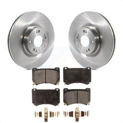 Front Disc Brake Rotors And Ceramic Pads Kit For Hyundai Genesis Equus K8T-103051