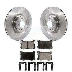 Front Disc Brake Rotors And Ceramic Pads Kit For Hyundai Genesis G80 Kia K900 3.8L K8T-103052