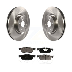 Front Disc Brake Rotors And Ceramic Pads Kit For Land Rover Discovery Sport Range Evoque Jaguar E-Pace K8T-103074