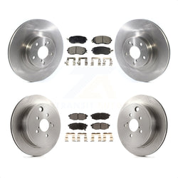 Front Rear Disc Brake Rotors And Ceramic Pads Kit For Toyota 86 K8T-103104