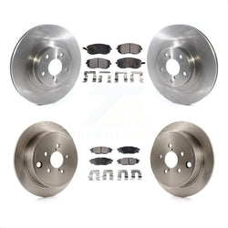 Front Rear Disc Brake Rotors And Ceramic Pads Kit For Subaru Outback Forester Impreza Legacy K8T-103108