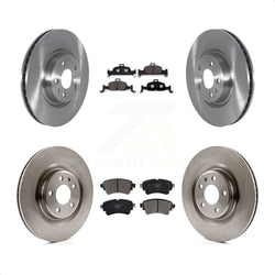 Front Rear Disc Brake Rotors And Ceramic Pads Kit For Audi Q5 A5 Quattro A4 A6 Sportback allroad K8T-103140