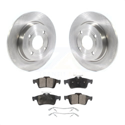 Rear Disc Brake Rotors And Ceramic Pads Kit For Ford EcoSport K8T-103157
