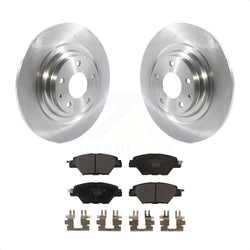 Rear Disc Brake Rotors And Ceramic Pads Kit For 2016-2022 Mazda CX-9 K8T-103164
