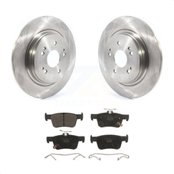 Rear Disc Brake Rotors And Ceramic Pads Kit For 2019-2022 Acura RDX K8T-103170
