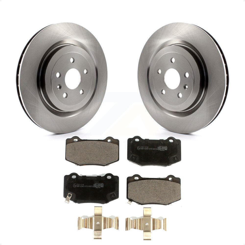 Rear Disc Brake Rotors And Ceramic Pads Kit For Chevrolet Camaro SS K8T-103194 by Transit Auto