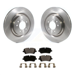 Rear Disc Brake Rotors And Ceramic Pads Kit For Land Rover Range Sport Discovery K8T-103204