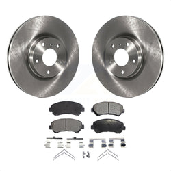 Front Disc Brake Rotors And Ceramic Pads Kit For Nissan Maxima K8T-103208