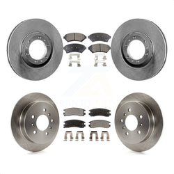 Front Rear Disc Brake Rotors And Ceramic Pads Kit For Buick Century Pontiac Grand Prix Chevrolet Venture Regal Oldsmobile Intrigue Montana Trans Sport K8T-103257