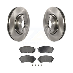 Front Disc Brake Rotors And Ceramic Pads Kit For 2019-2021 Mazda 6 Naturally Aspirated K8T-103417